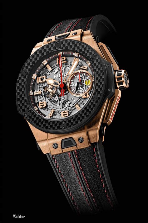 hublot ferrari gold